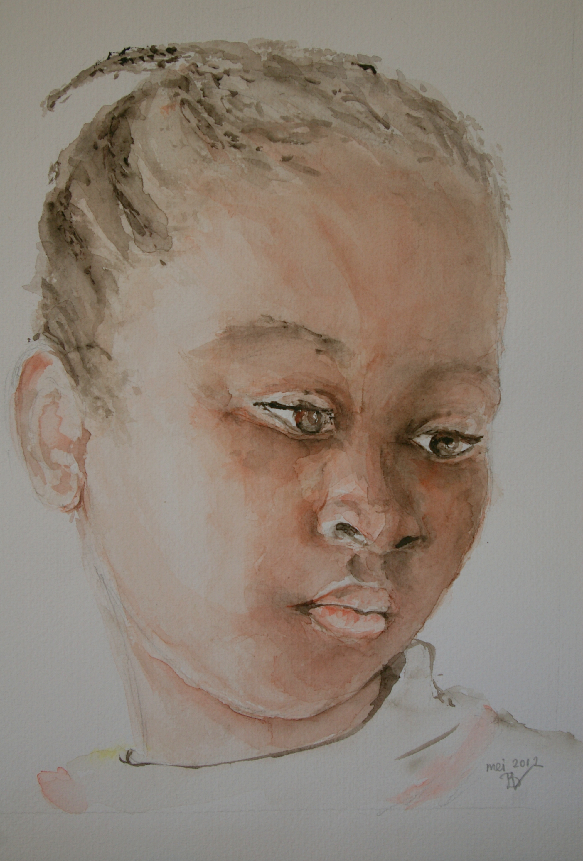 Maeva, young Cameroun girl